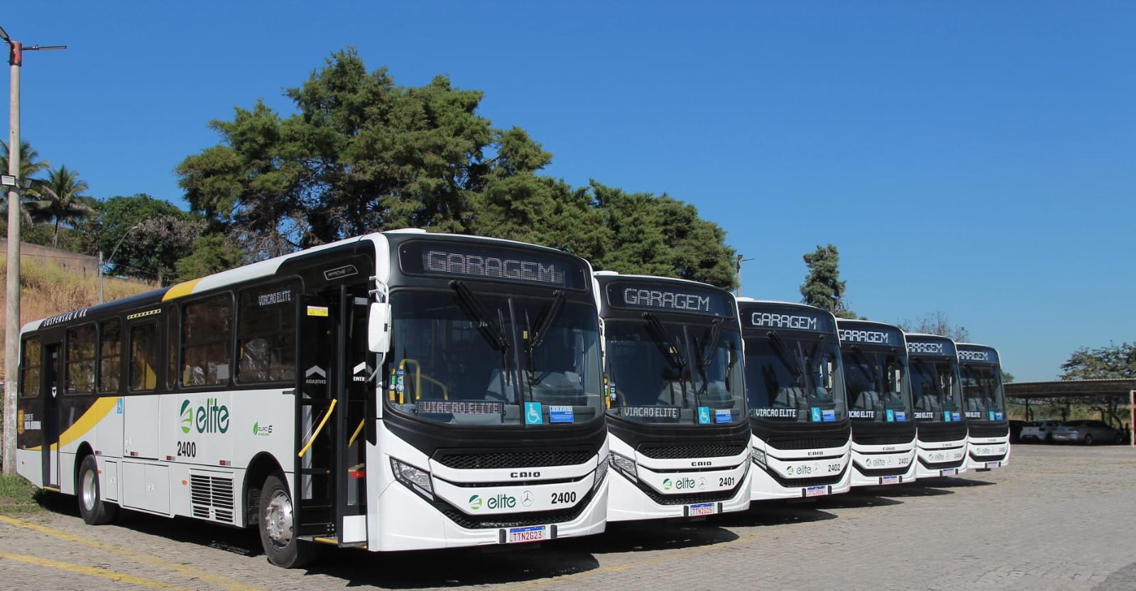 Detran realiza vistoria em 112 ônibus da Viação Elite com apoio da STMU