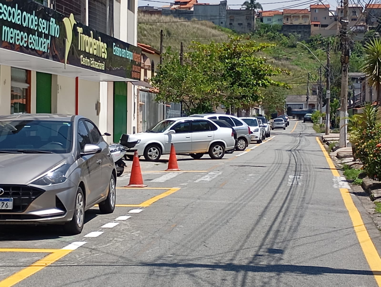 Prefeitura realiza revitalização das ruas 833, 850, 850A, 829 e 827 no bairro Jardim Tiradentes