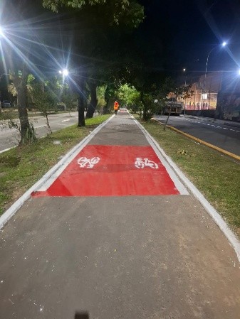 Revitalização da sinalização avança na Avenida Sérgio Braga e na Rua 2
