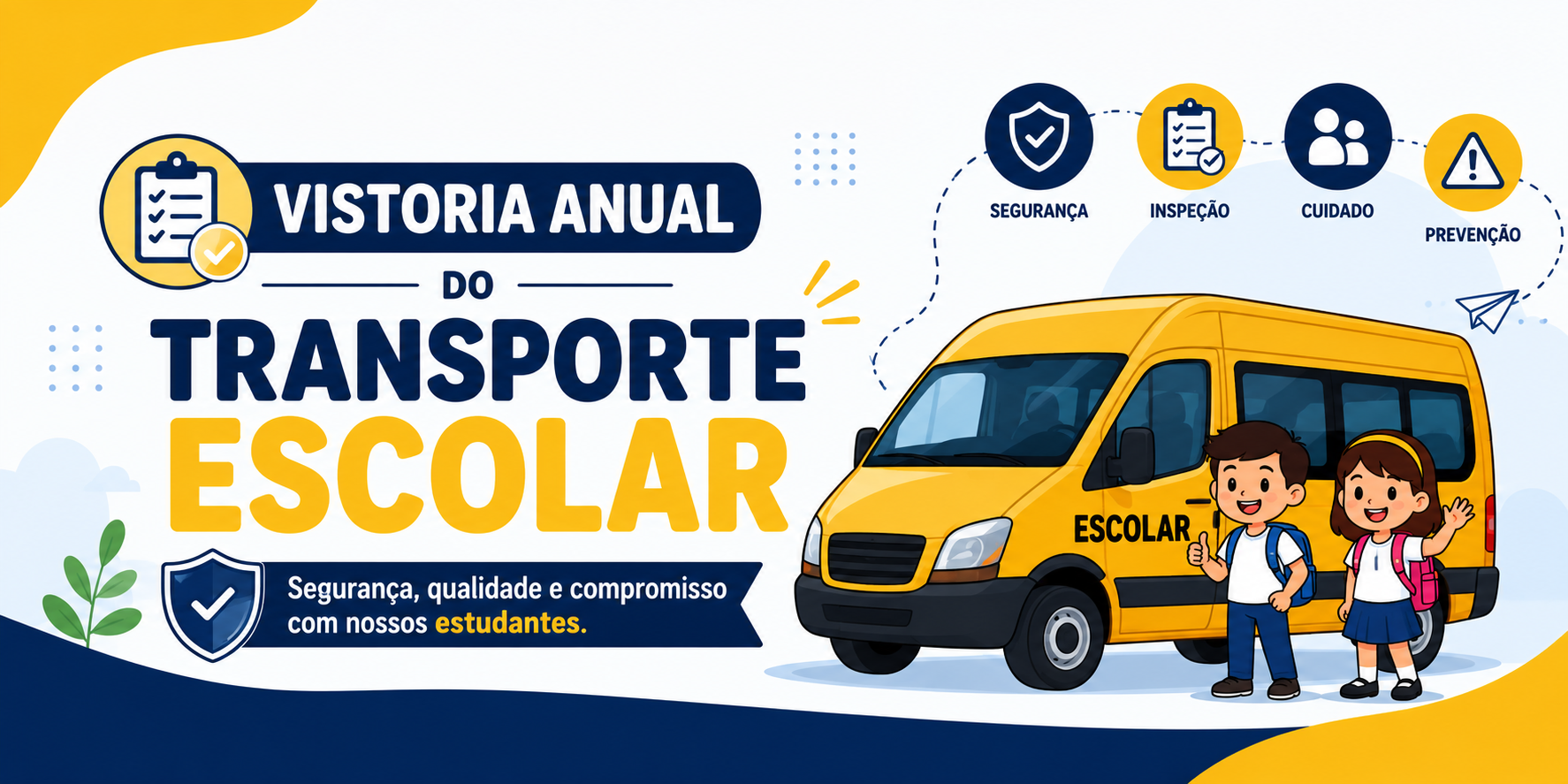 STMU inicia vistoria do transporte escolar em Volta Redonda