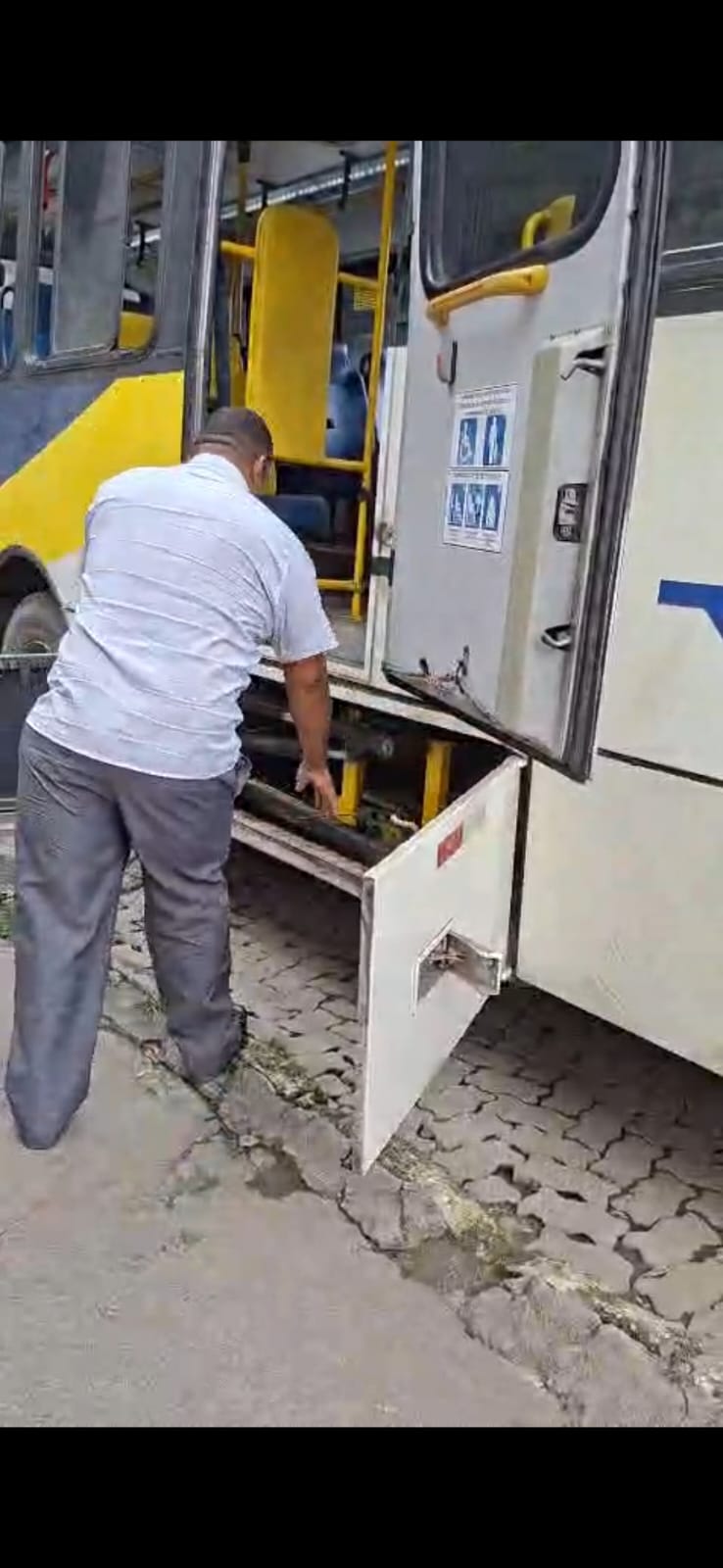 STMU realiza fiscalização de rampas de acessibilidade em ônibus do transporte coletivo